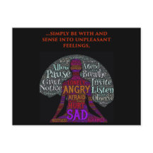 Wees bij je Briefkaart