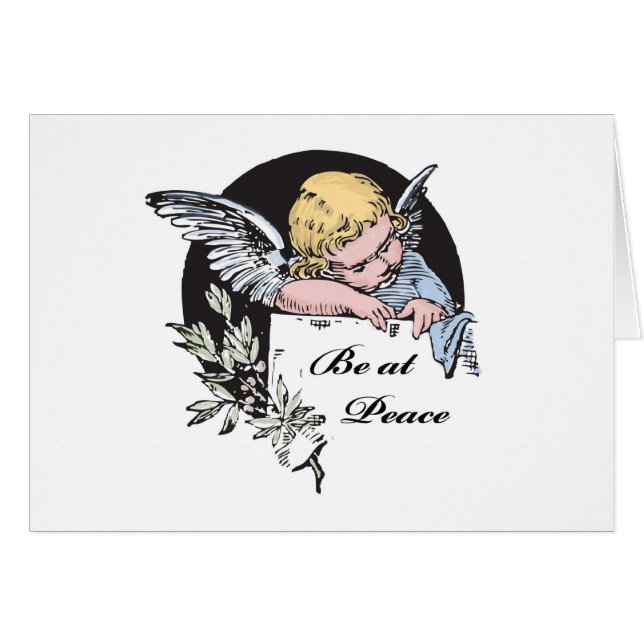 Wees bij Peace Angel (Voorkant Horizontaal)