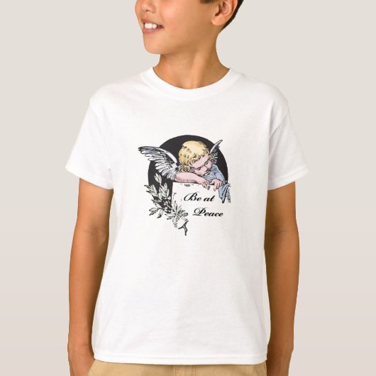Wees bij Peace Angel T-shirt (Voorkant)