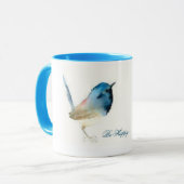 Wees blij - Bluebird of Happiness Mok (Voorkant links)