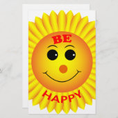 Wees blij briefpapier (Voorkant / Achterkant)