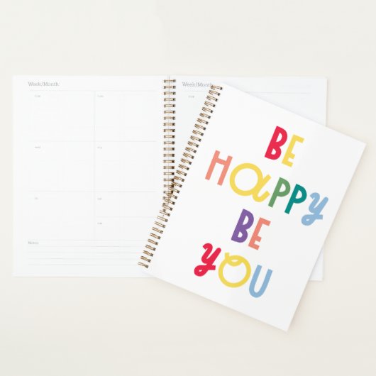 Wees blij dat je bent planner (Display)