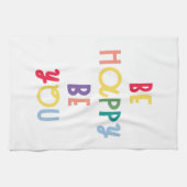 Wees blij dat je bent theedoek (Horizontaal)