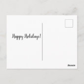 Wees blij dat je helder bent, wees positief en fee briefkaart (Achterkant)