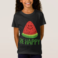 Wees blij Grappig Watermeloen Zomer Fruit Graphic