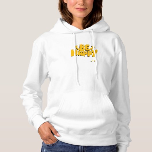 Wees blij hoodie (Voorkant)