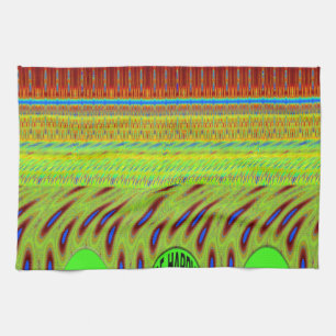 Wees blij Kleurrijke Polka Dot Motief Gift Theedoek