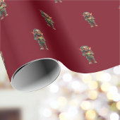 Wees blij met Kerst Elf inpakpapier