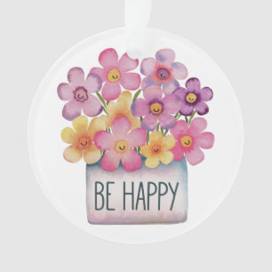 Wees blij ornament