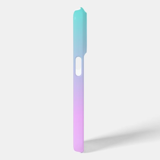 Wees blij Pastel Gradient iPhone Case (Achterkant / Rechts)