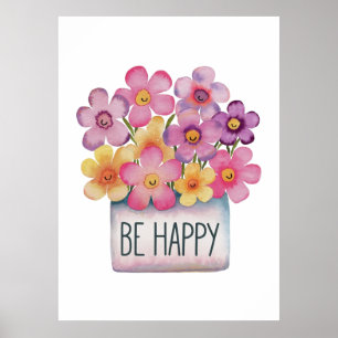 Wees blij poster