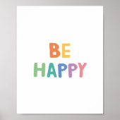 Wees blij poster (Voorkant)