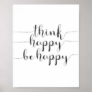 Wees blij poster