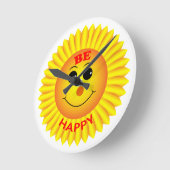 Wees blij ronde klok (Hoek)