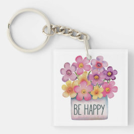 Wees blij sleutelhanger