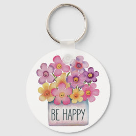 Wees blij sleutelhanger