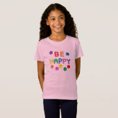 Wees blij t-shirt (Voorkant volledig)