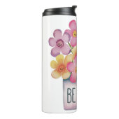 Wees blij thermosbeker (Gedraaid links)