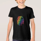 Wees blij Tri-Blend shirt (Voorkant)