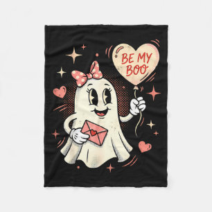 Wees boo spook hart ballon valentijn liefdesbrief fleece deken