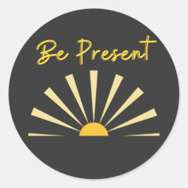 Wees Cadeau Ronde Sticker