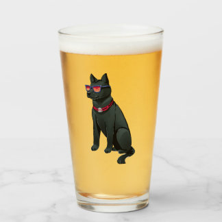 Wees cool bier glas