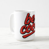 Wees cool koffiemok (Voorkant links)