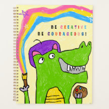 "Wees creatief!" Dragon Rainbow Planner