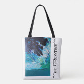 Wees Creatief - Tote Draagtas (Achterkant)