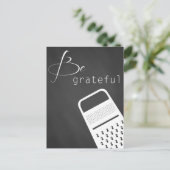 Wees dankbaar Briefkaart (Staand voorkant)