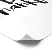 Wees dankbaar poster (Hoek)