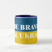 Wees dapper als Oekraïne met een texturele coffee- Mok (Midden)