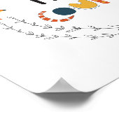 Wees Dapper Heb Moed Vos Poster (Hoek)