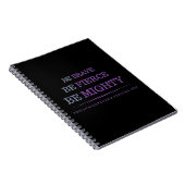 Wees dapper notitieboek (Rechterzijde)