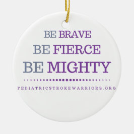 Wees dapper ornament