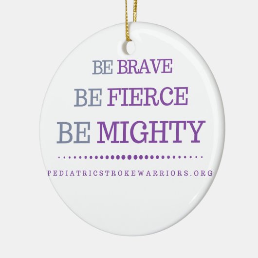 Wees dapper ornament (Links)