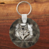 Wees dapper sleutelhanger (Voorkant)