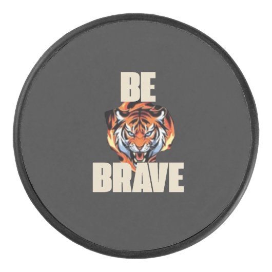 Wees Dapper Tiger Puck (Voorkant)