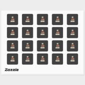 Wees Dapper Tijger Sticker (Vel)