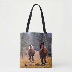 Wees de belangrijkste paarden voor races draagtas
