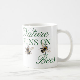 Wees de bij honingbij vintage voor gezondheidsadvo koffiemok
