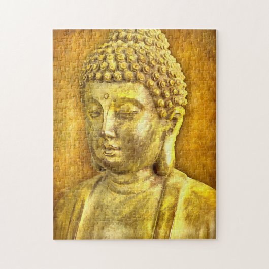 Wees de boeddha legpuzzel (Verticaal)