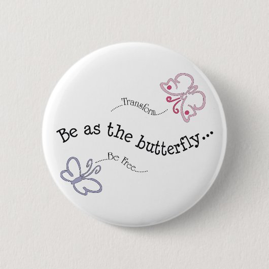 Wees de Button van de vlinder (Voorkant)
