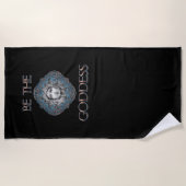 Wees de godin strandlaken (Voorkant)