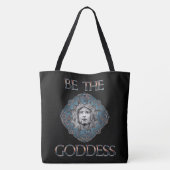 Wees de godin tote bag (Achterkant)
