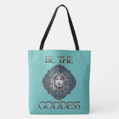 Wees de godin tote bag (Voorkant)