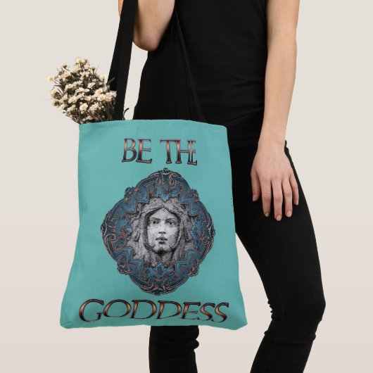 Wees de godin tote bag (Dichtbij)