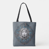 Wees de godin tote bag (Achterkant)
