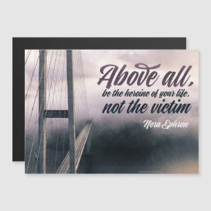 Wees de Heroïne van je leven Magnetische Kaart
