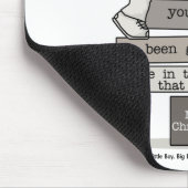 Wees de kerstboom muismat (Hoek)